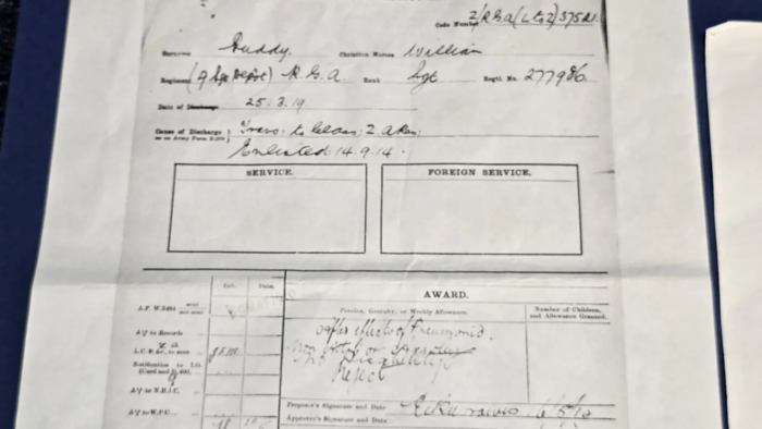 Coldstream Guards Medal Group - Pte William Puddy - Service Record - Image 12