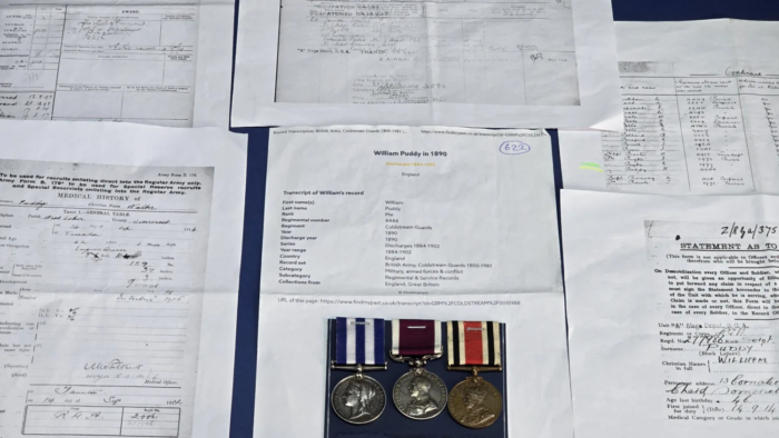 Coldstream Guards Medal Group - Pte William Puddy - Service Record - Image 11