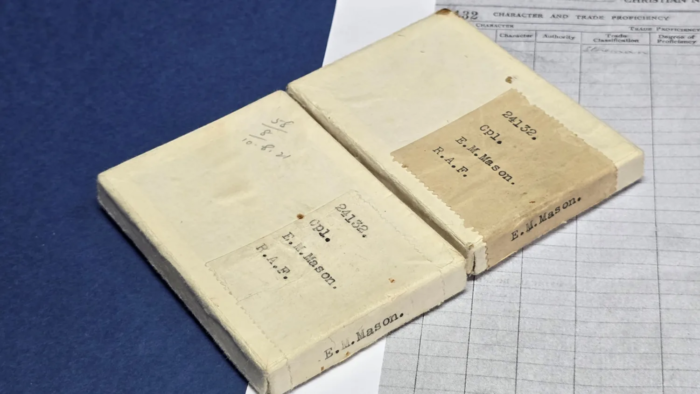 WW1 RAF Medal Pair Service Record-Corporal E.M. Mason - Image 12