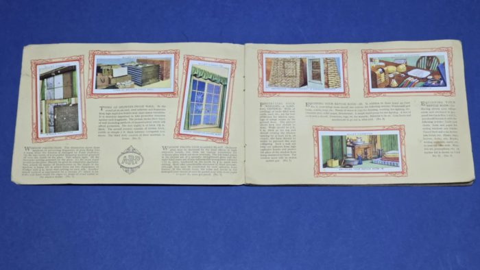WW2 ARP Cigarette Card Album (complete) - Image 11