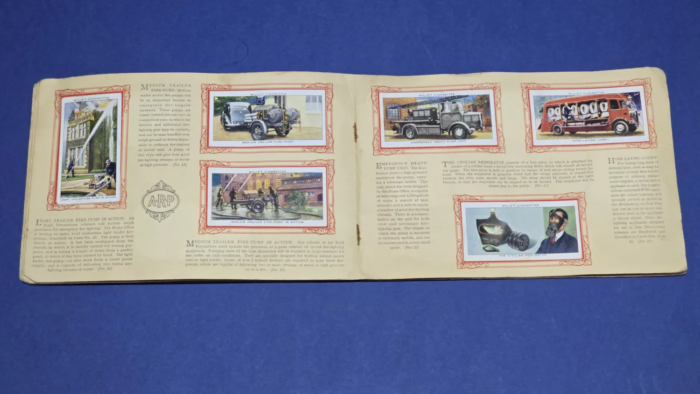 WW2 ARP Cigarette Card Album (complete) - Image 3