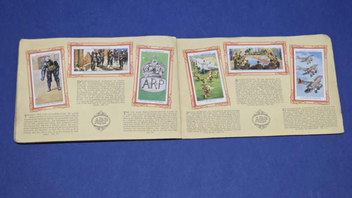 WW2 ARP Cigarette Card Album (complete) - Image 4