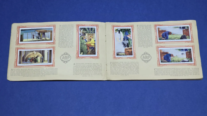 WW2 ARP Cigarette Card Album (complete) - Image 7