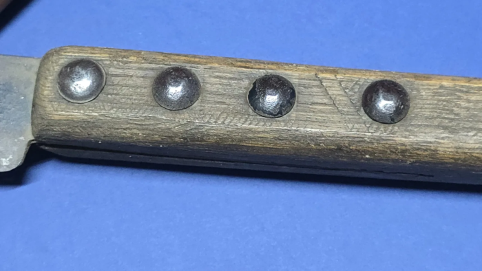 WW1 British Military Machete with unusual Wooden Handle. - Image 8