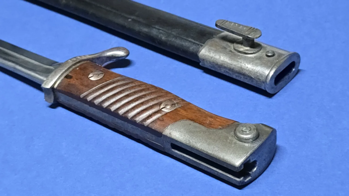 WW1 Peruvian Model 1909 Bayonet-Crest Marked-Matching Numbers - Image 9