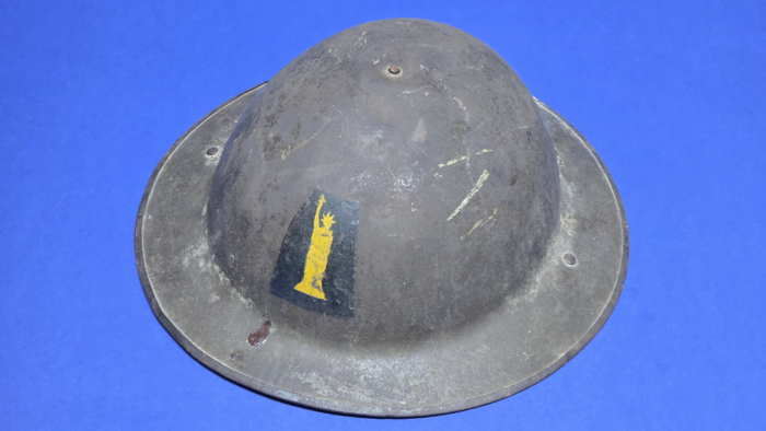 WW1 Brodie Helmet-77th U.S. Infantry Division - Image 12