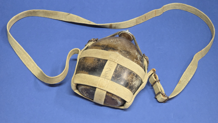 WW2 Imperial Japanese Army Canteen & Harness (named) - Image 4