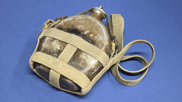 WW2 Imperial Japanese Army Canteen & Harness (named) - Image 6