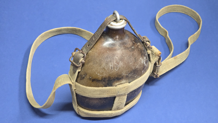 WW2 Imperial Japanese Army Canteen & Harness (named)