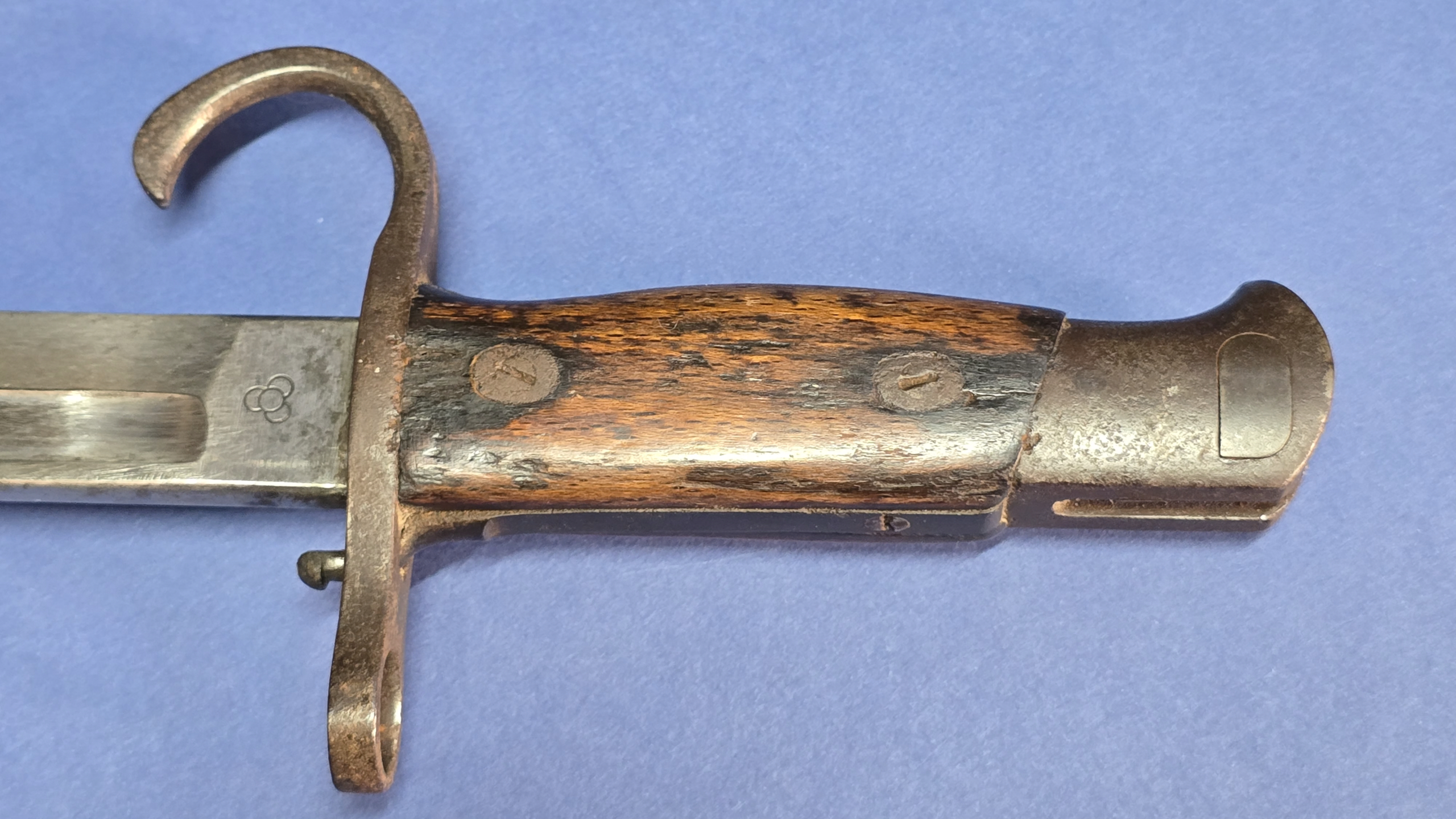 Japanese Type 35 Navy Bayonet - Scabbard & Frog - Image 7