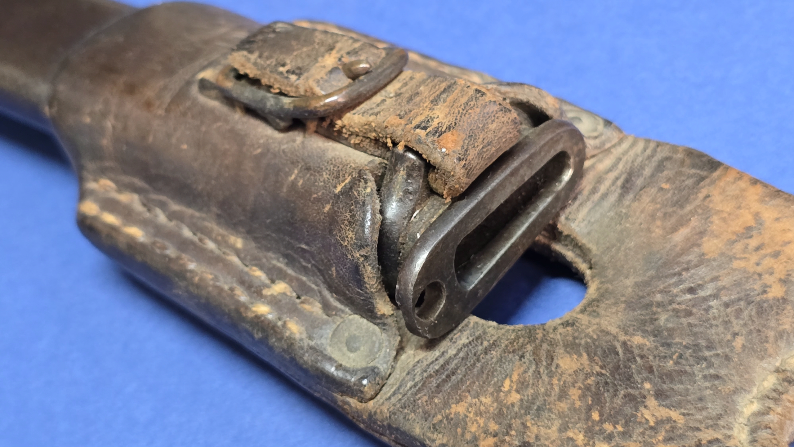 Japanese Type 35 Navy Bayonet - Scabbard & Frog - Image 12