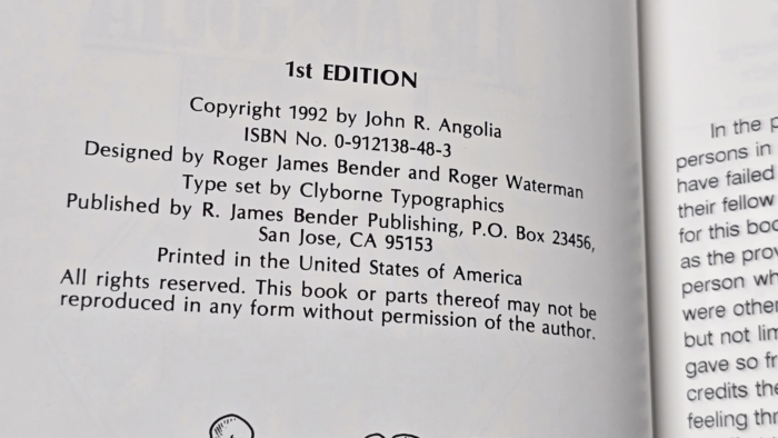 The HJ - Volume Two by J.R. Angolia (1st Edition) - Image 4