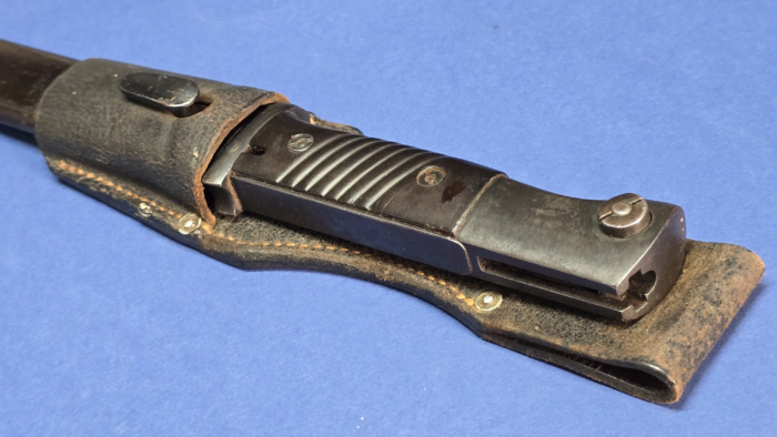 WW2 German K98 Bayonet & Frog (near mint blade) - Image 13