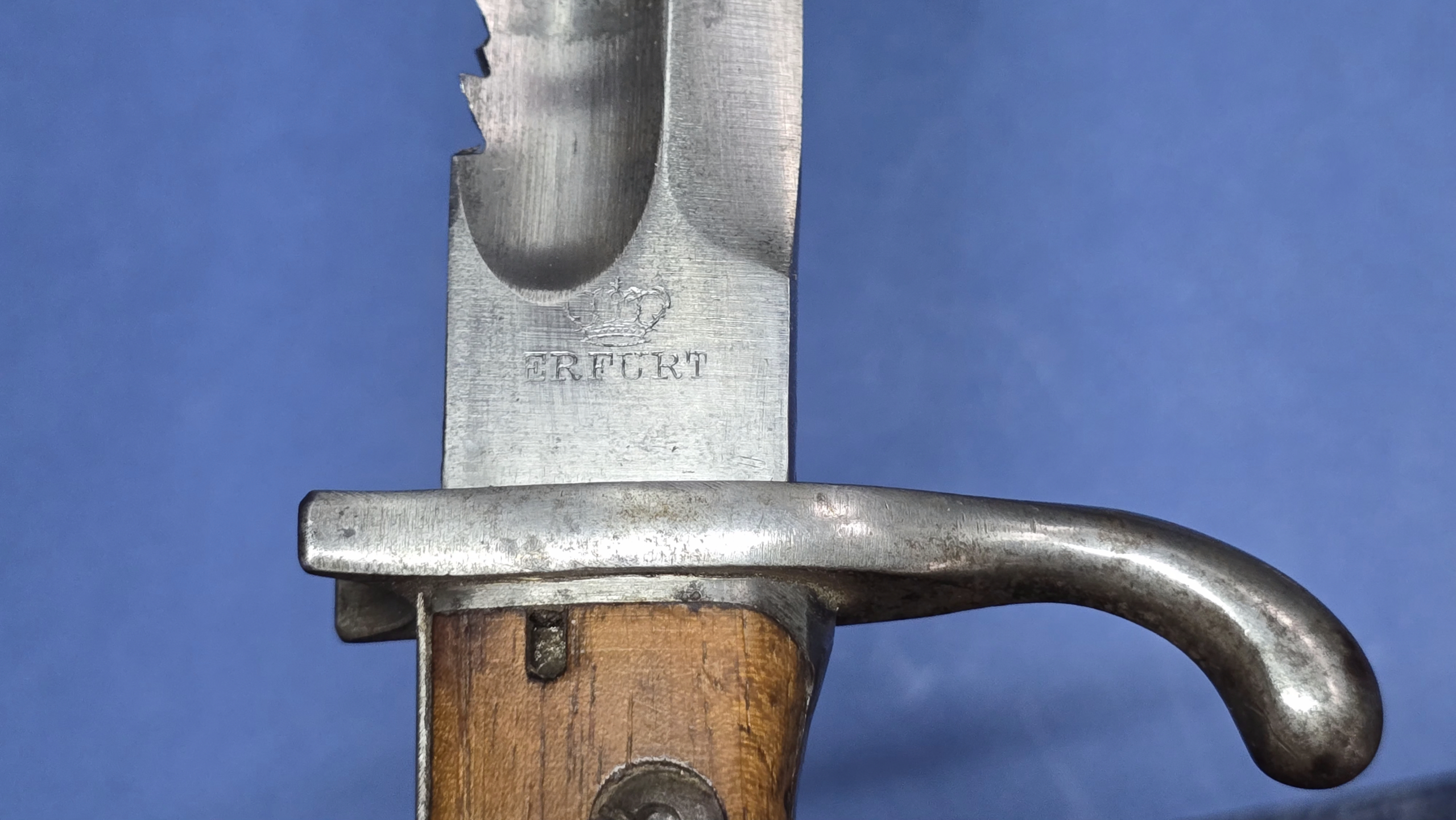 WW1 German 98/05 Sawback Bayonet (excellent condition) - Image 5