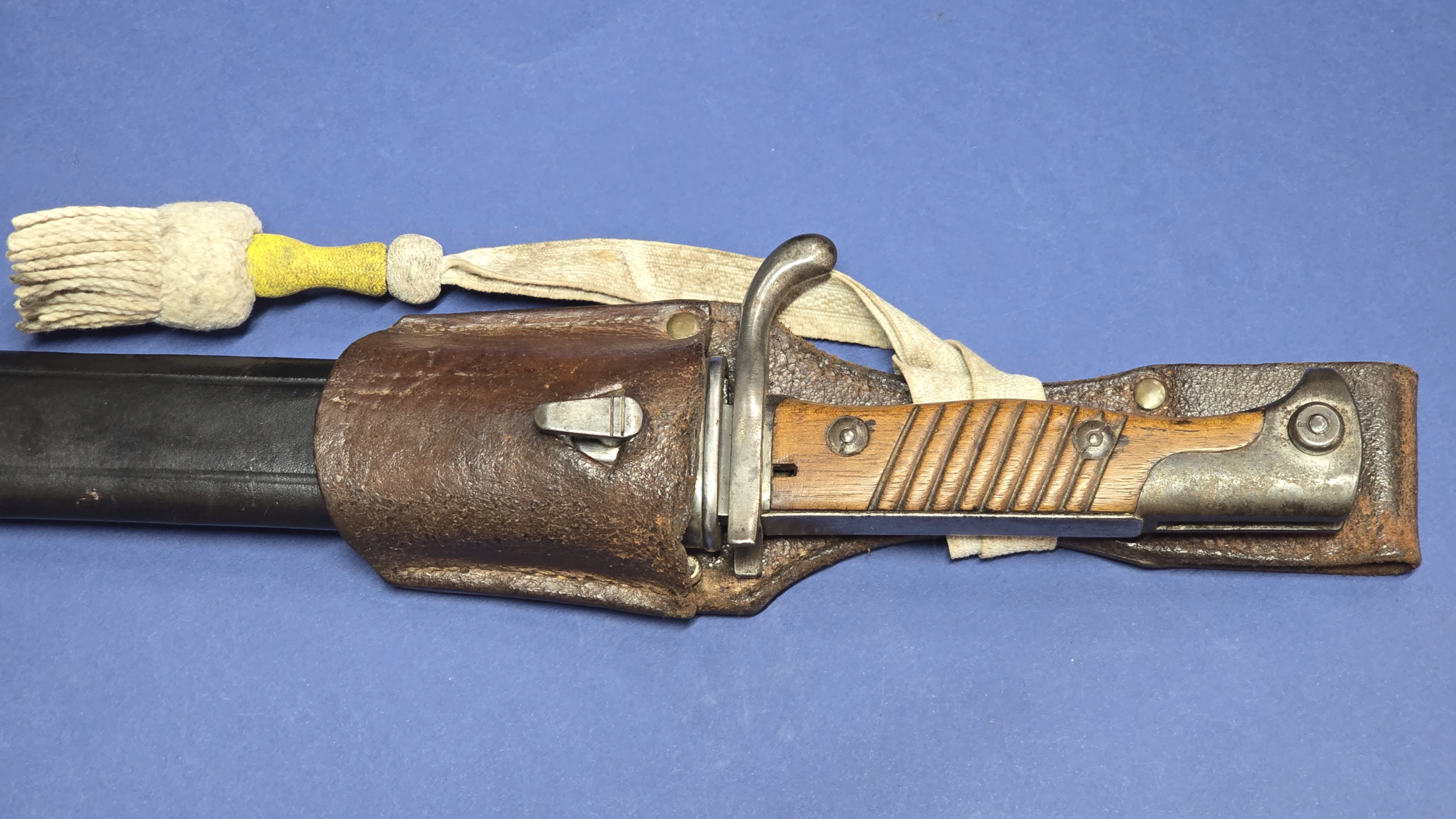 WW1 German 98/05 Sawback Bayonet (excellent condition) - Image 15