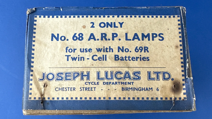 WW2 No. 68 ARP Bicycle Lamps - Image 4