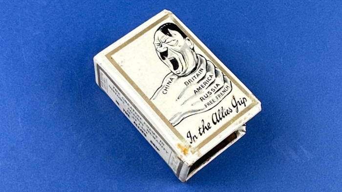 WW2 Adolf Hitler Matchbox Cover