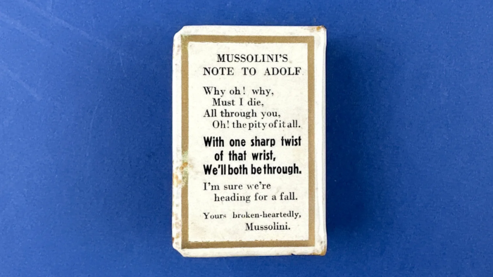 WW2 Adolf Hitler Matchbox Cover - Image 4
