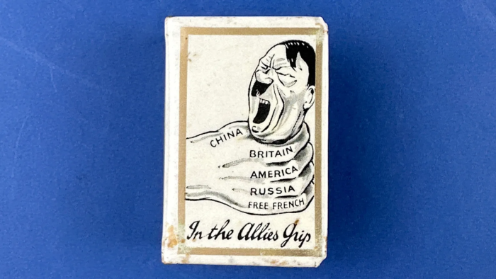 WW2 Adolf Hitler Matchbox Cover - Image 5