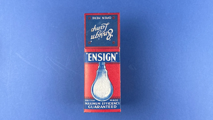 WW2 Ensign Blue Blackout Bulb - Image 4