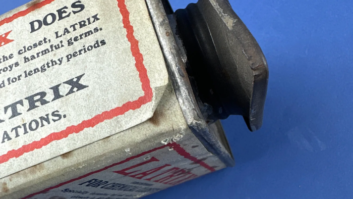 WW2 Latrix Chemical Closet Disinfectant (Anderson Shelter) - Image 9