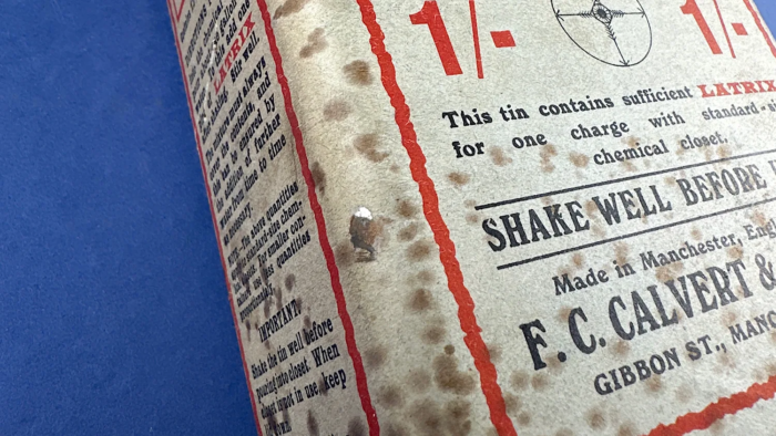 WW2 Latrix Chemical Closet Disinfectant (Anderson Shelter) - Image 10