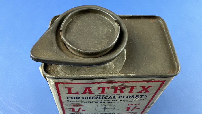 WW2 Latrix Chemical Closet Disinfectant (Anderson Shelter) - Image 13