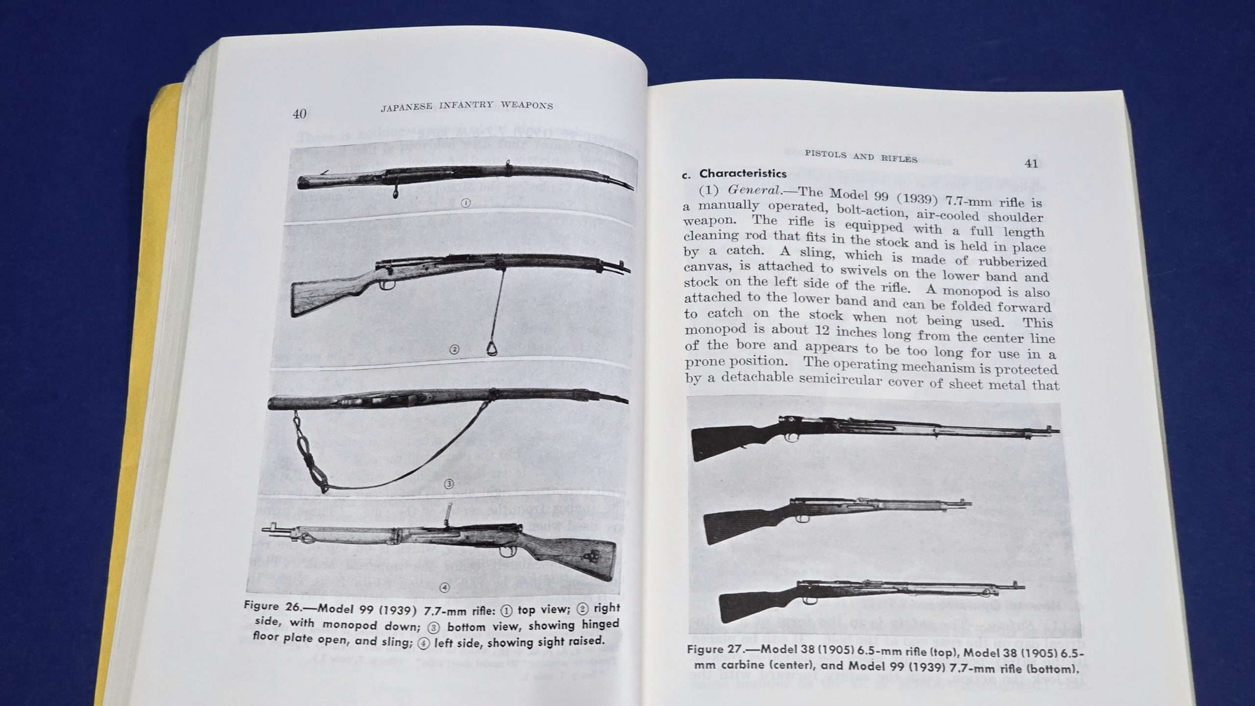 Japanese Infantry Weapons - Vol. 1 (1973) Fourth Printing. - Image 12