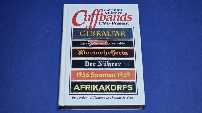 German Military Cuffbands 1974-Present-First Edition (1988) by Gordon Williamson - Image 2