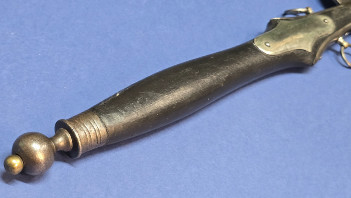 German Fireman's Parade Axe with Original Frog & Clips - c. 1930s-1940s - Image 14