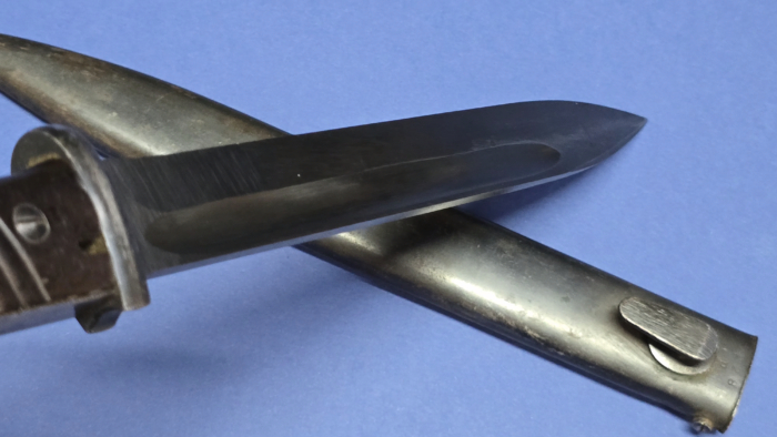 WW2 German k98 Bayonet by FNJ - 1942, Matching Numbers with Mint Blade - Image 11
