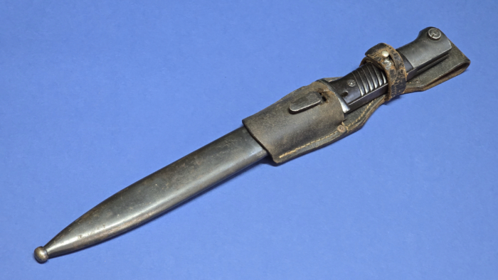 WW2 German k98 Bayonet by FNJ - 1942, Matching Numbers with Mint Blade - Image 13