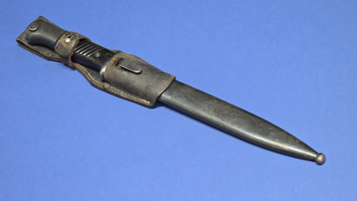 WW2 German k98 Bayonet by FNJ - 1942, Matching Numbers with Mint Blade - Image 14