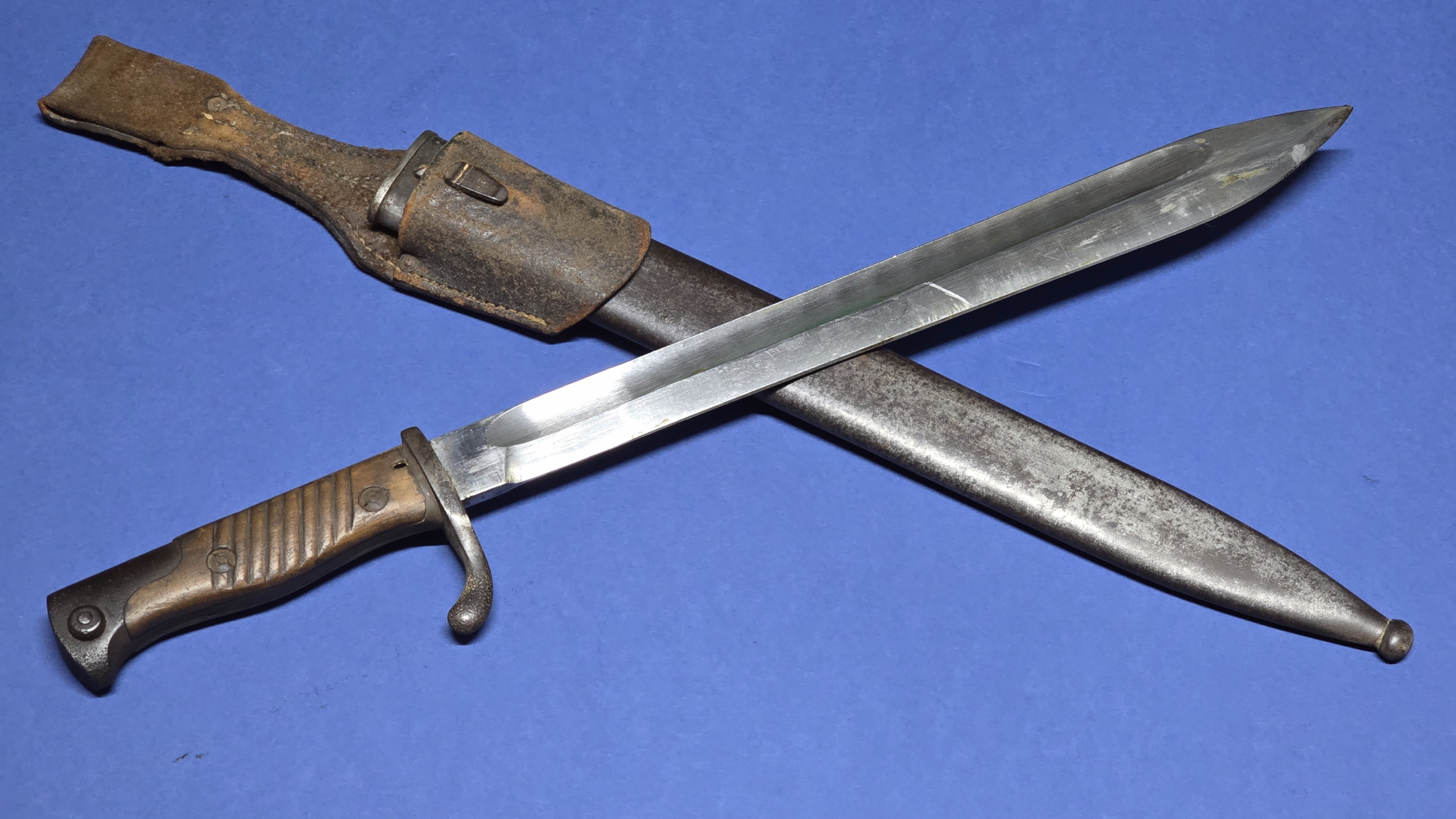 WW1 German 98/05 "Butcher" Bayonet - Simpson & Co. 1916 - Image 10