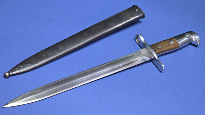 Swiss Model 1918 Bayonet by Elsener Schwyz  (Superb Condition) - Image 3