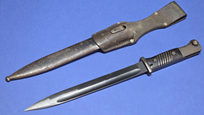 WW2 German K98 Bayonet - Matching Numbers - Frog - 1936
