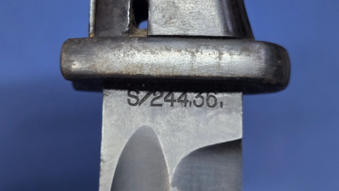 WW2 German K98 Bayonet - Matching Numbers - Frog - 1936 - Image 7