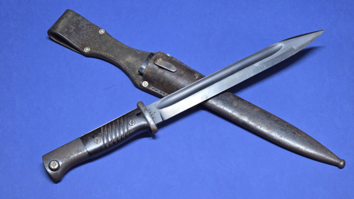 WW2 German K98 Bayonet - Matching Numbers - Frog - 1936 - Image 11