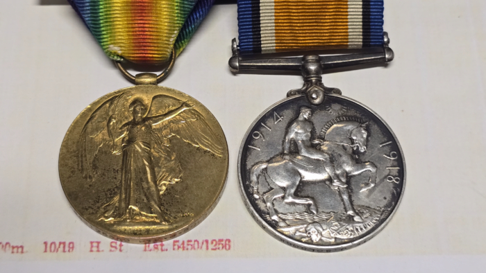 WW1 British Medal Pair to Private James Boldock - Army Service Corps - Image 3