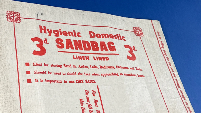 WW2 Domestic Sandbag - Image 3