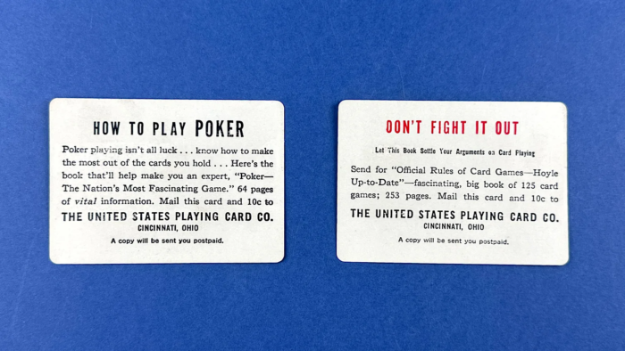 WW2 1942 Dated US Aviator Playing Cards - Image 8