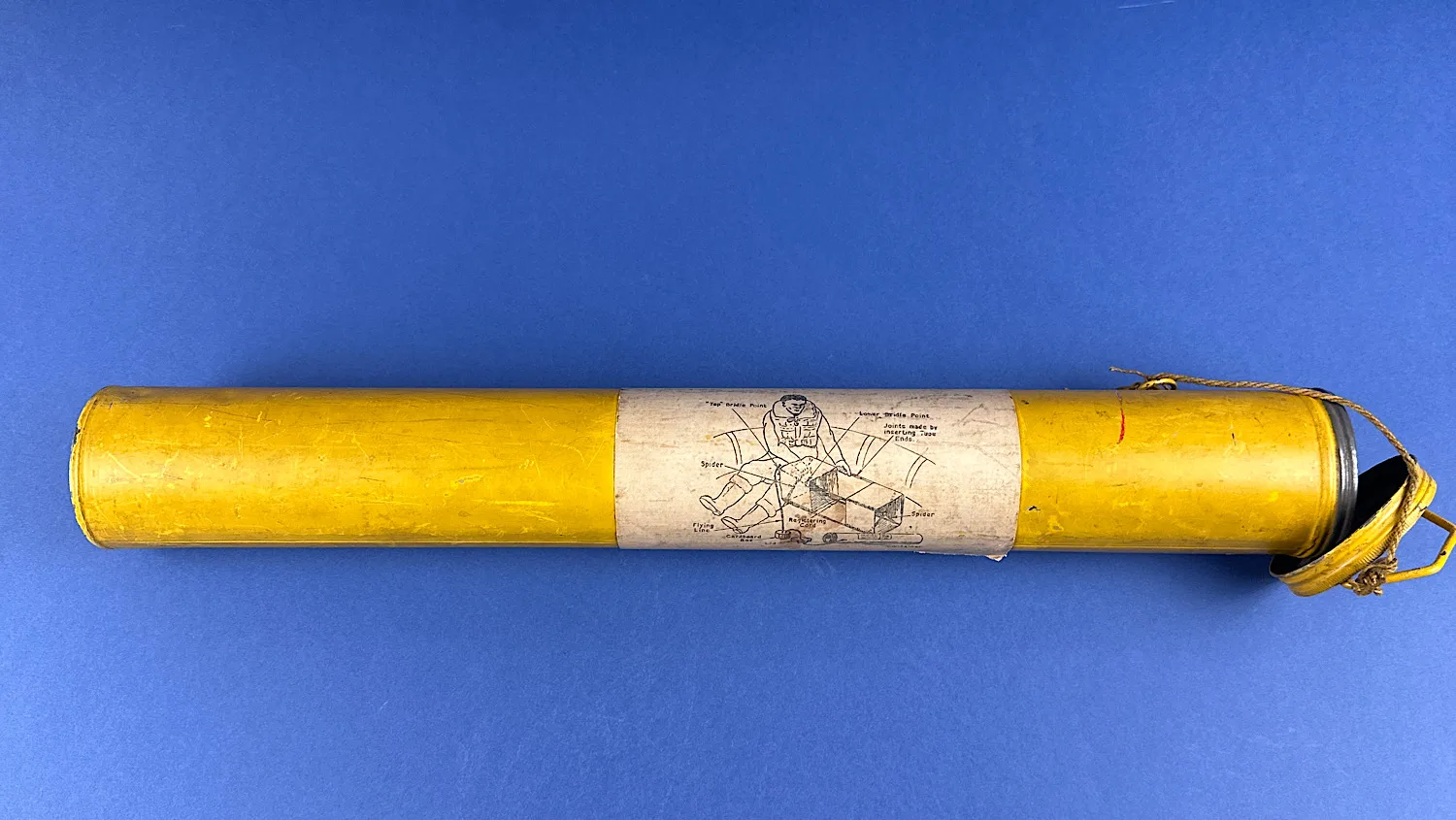 WW2 RAF Gibson Girl Radio Aerial Launching Kite - Image 10