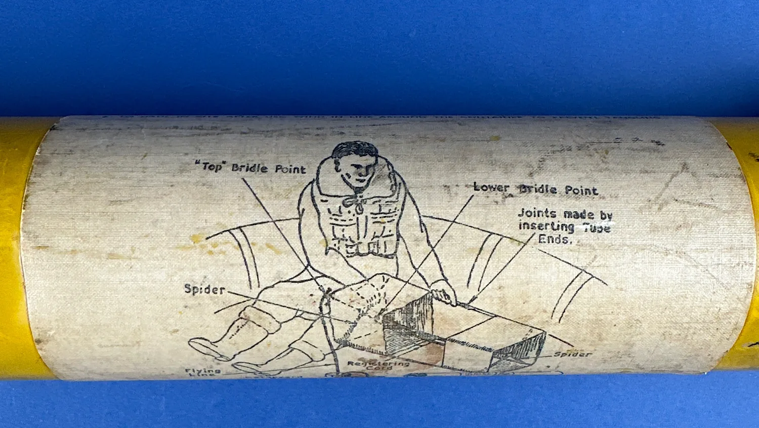 WW2 RAF Gibson Girl Radio Aerial Launching Kite - Image 11