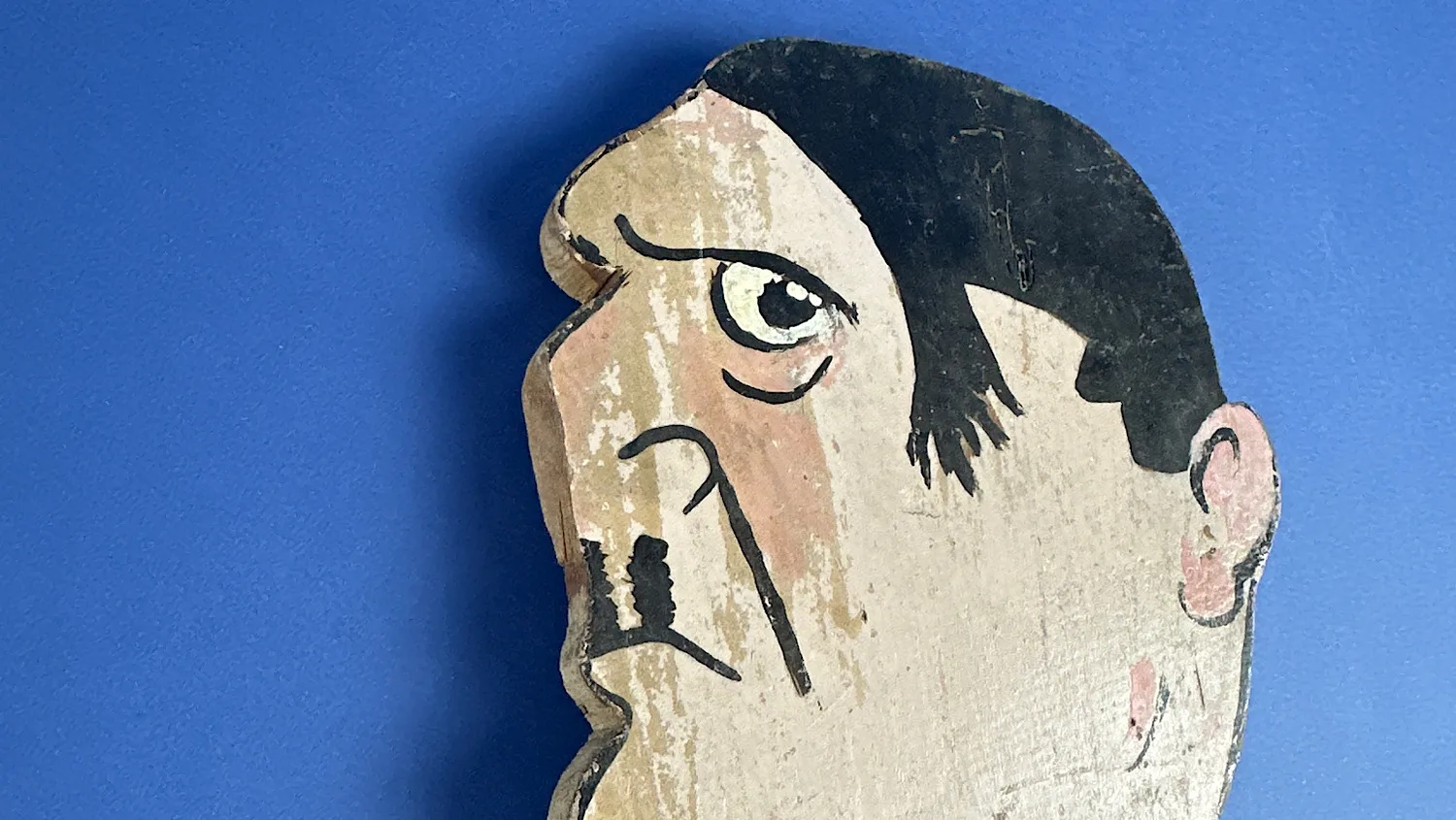 WW2 Hand Made French Ball Toss Game. Hitler, Mussolini, Goering & “The Moon” - Image 8