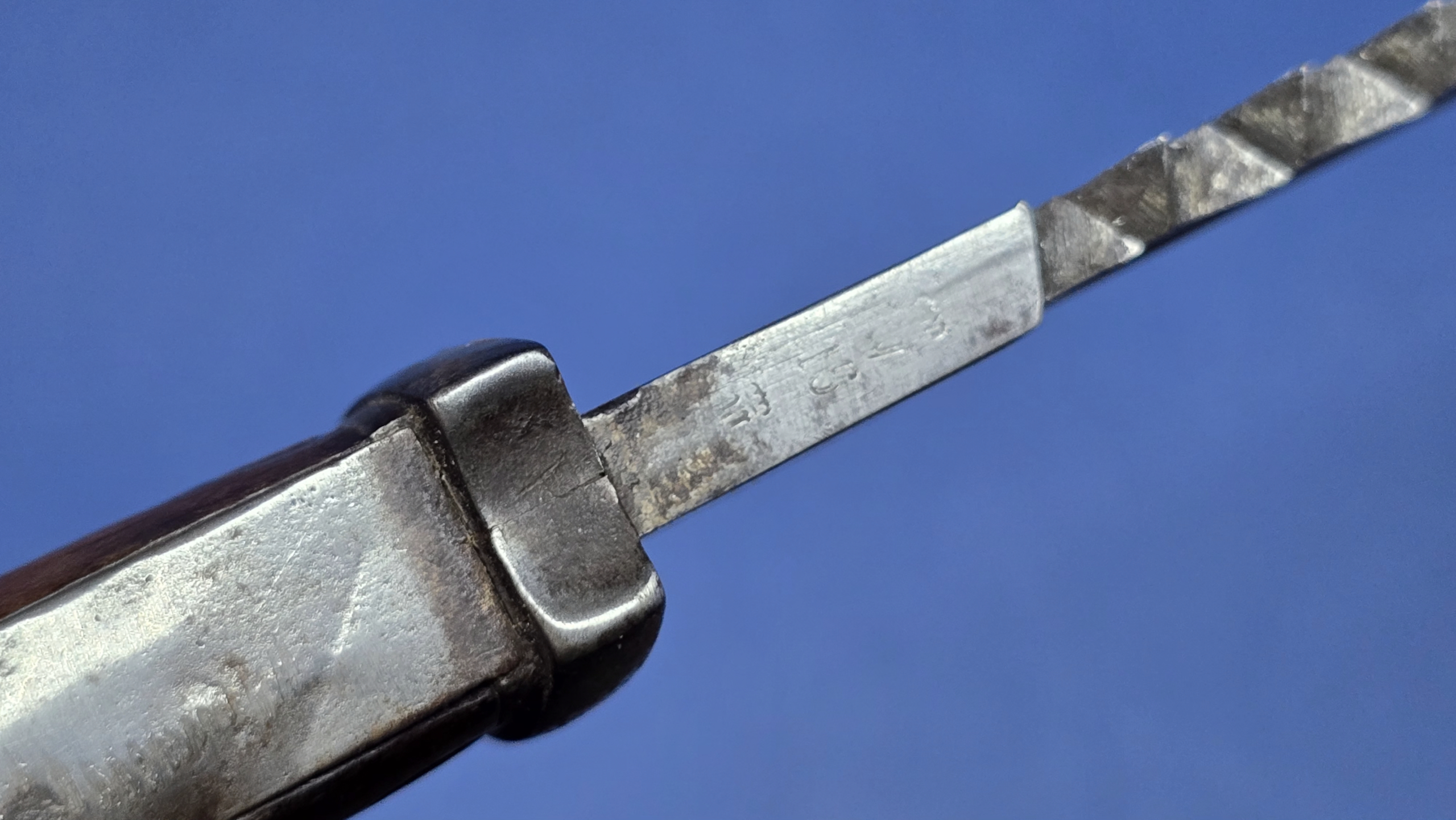 WW1 German 98/05 "Butcher" Bayonet - Sawback - Mauser A.G. Oberndorf - Image 14