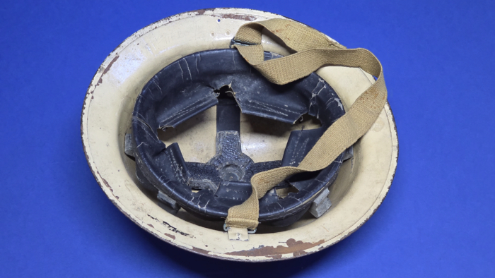 WW2 British MKII Helmet - National Hospital Service Reserve (N.H.S.R.), 1941 Dated - Image 5