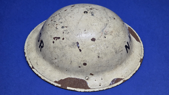 WW2 British MKII Helmet - National Hospital Service Reserve (N.H.S.R.), 1941 Dated - Image 12