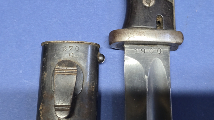 WW2 German K98 Bayonet by Berg & Co (1940) - Image 8