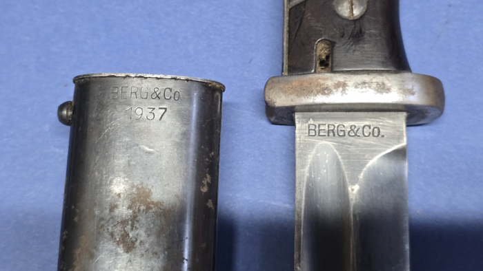 WW2 German K98 Bayonet by Berg & Co (1940) - Image 9