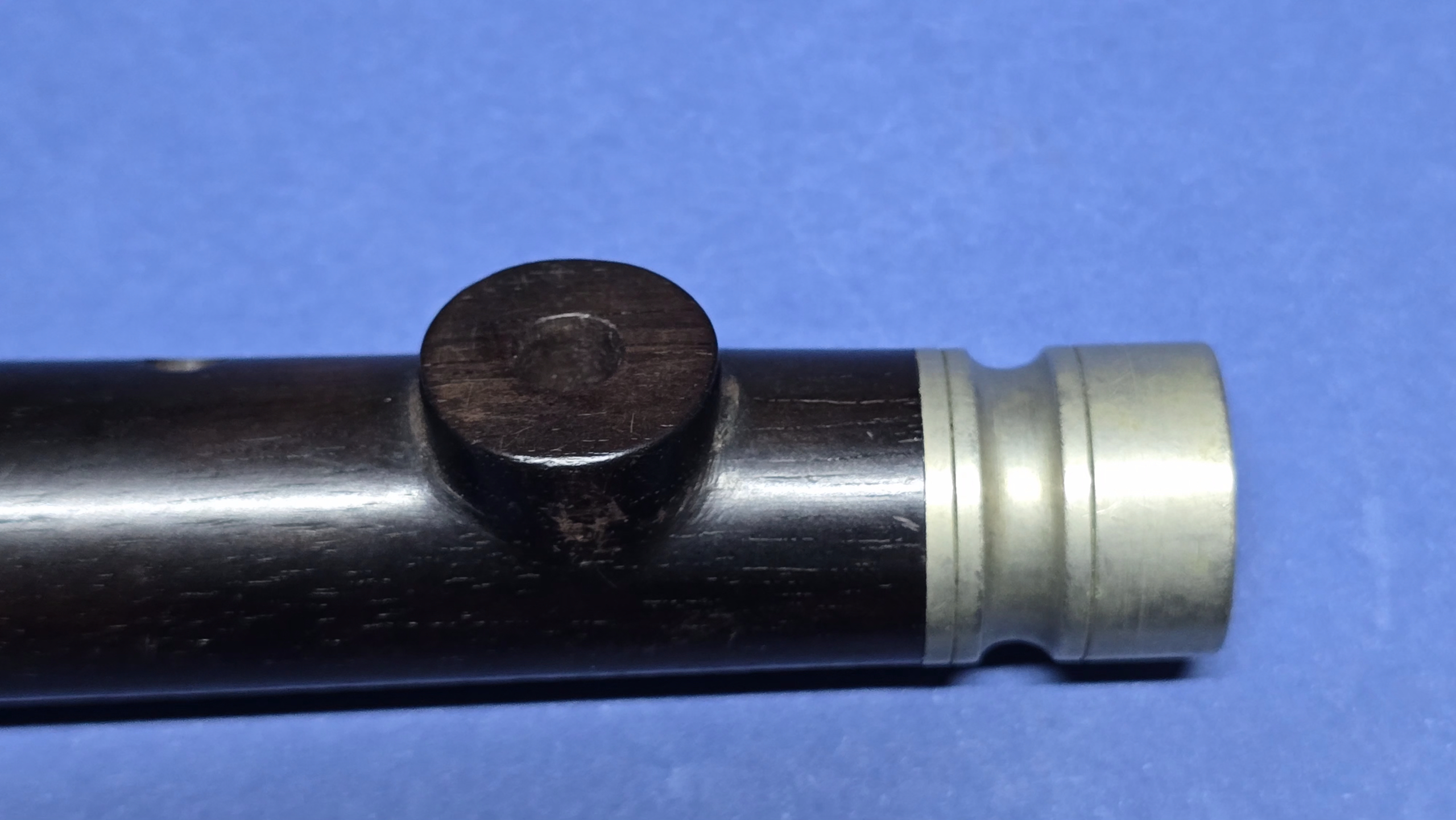 Original Hitler Youth Marching Flute with Carry Case - Maker: Heinr. Moritz Schuster (1936-1939) - Image 7